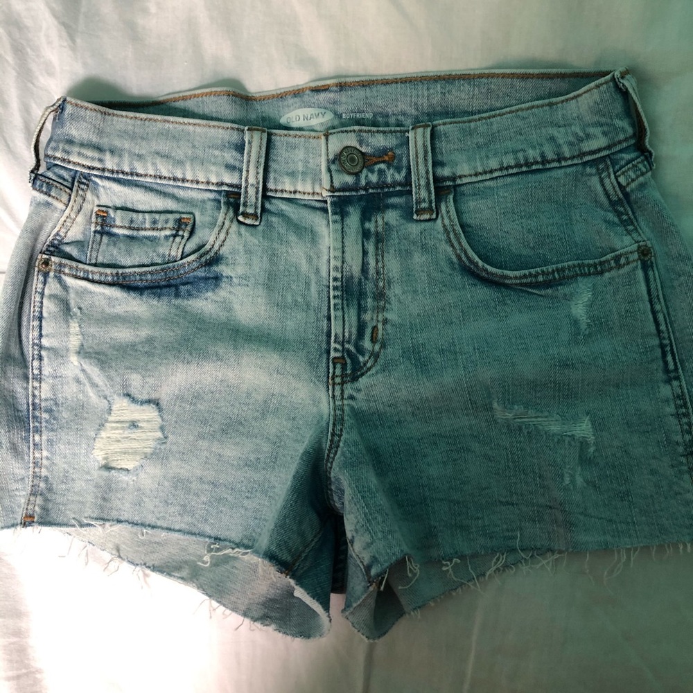 Boyfriend Blue Jean Shorts